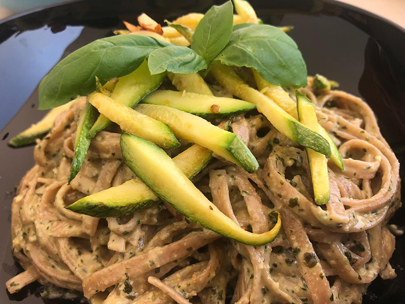 pasta con zucchine