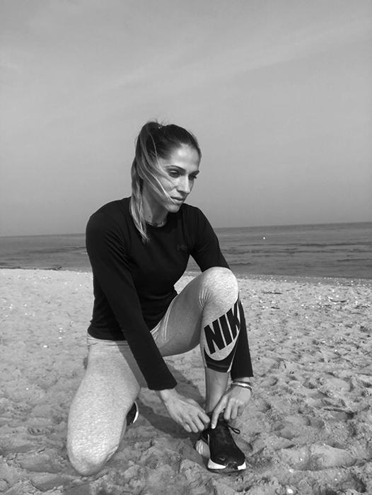 carmen sulla spiaggia