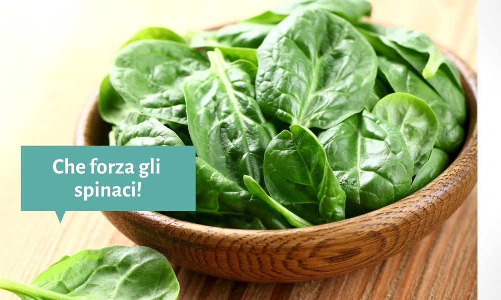 spinaci forza e vitalità